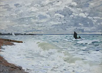 The Sea at Sainte-Adresse Claude Monet